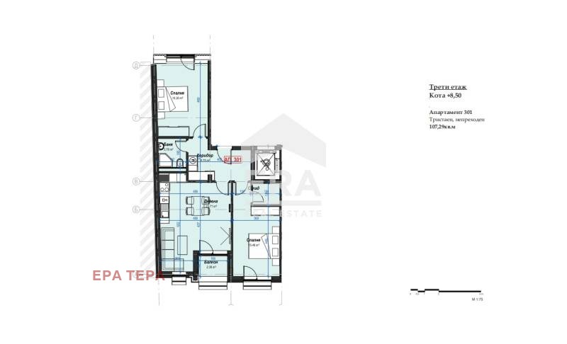 Продава 3-СТАЕН, гр. София, Банишора, снимка 4 - Апартаменти - 54366216