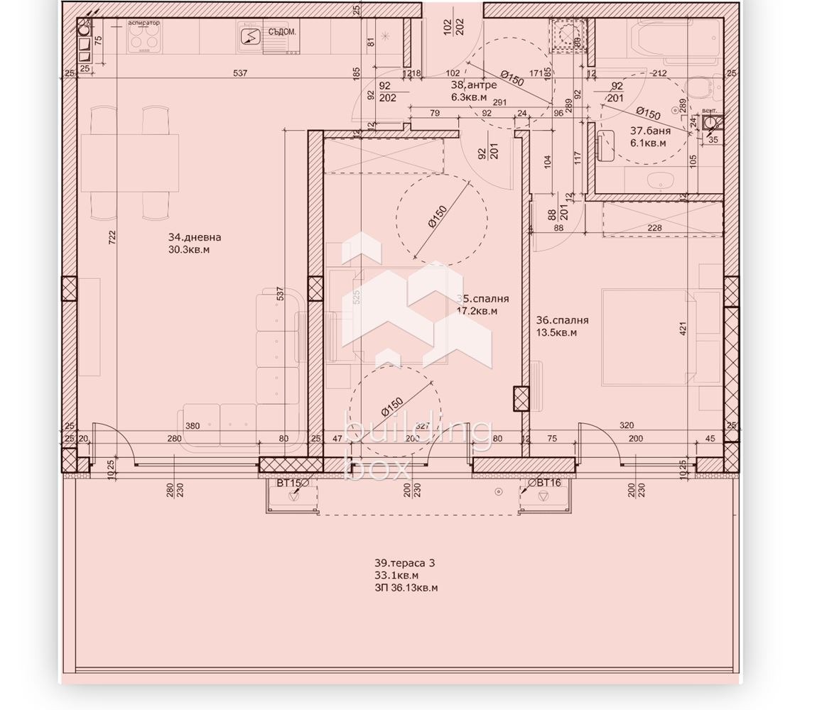 Продава 3-СТАЕН, гр. Пловдив, Остромила, снимка 6 - Апартаменти - 53658991