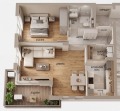 Продава 2-СТАЕН, град София, Младост 4 • 174600 € / 341487.92 лв. • 40090344 2