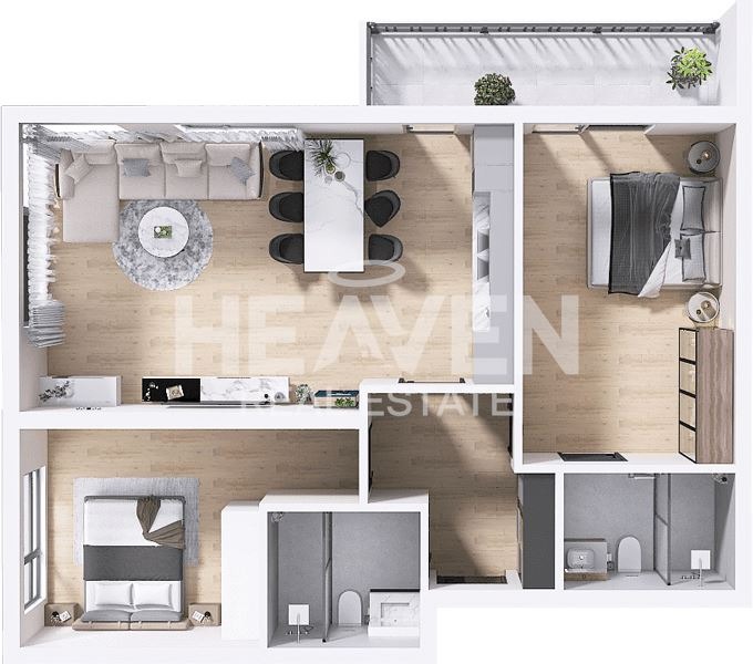 Zu verkaufen  2 Schlafzimmer Plowdiw , Hristo Smirnenski , 101 qm | 10672720 - Bild [2]