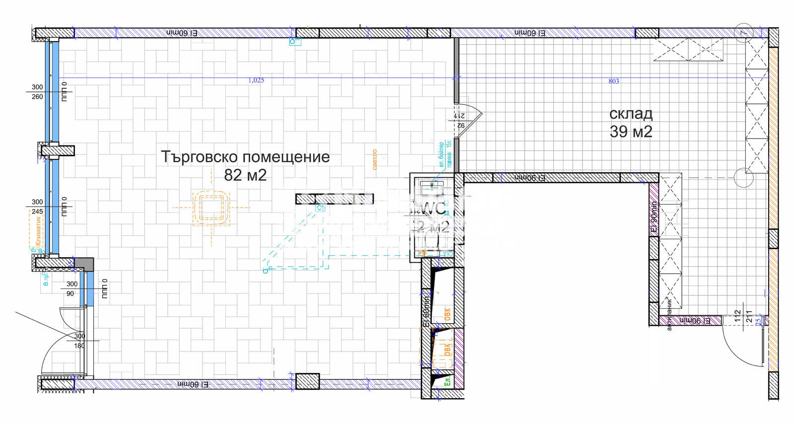 Продава ОФИС, гр. Пловдив, Въстанически, снимка 4 - Офиси - 54146337