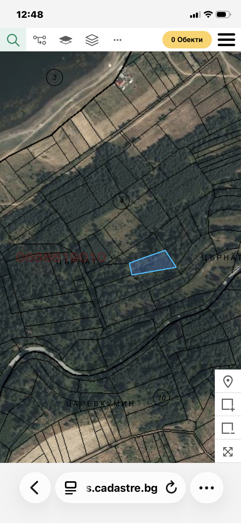 Продава ПАРЦЕЛ, яз. Батак, област Пазарджик