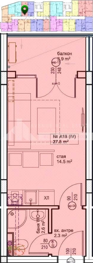 Zu verkaufen  Studio Burgas , Bratja Miladinowi , 46 qm | 69509737 - Bild [2]