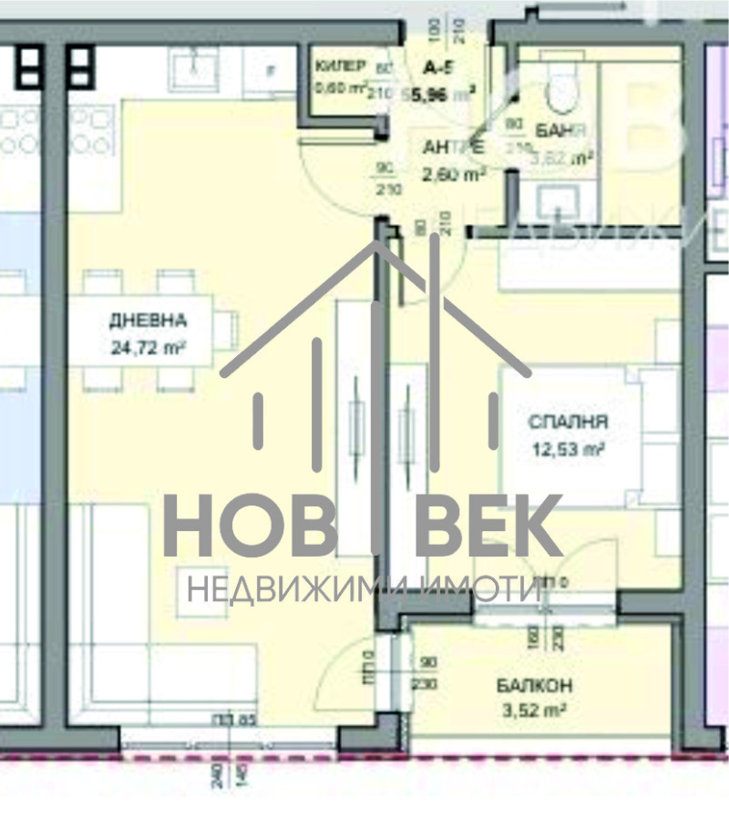 Продава  2-стаен град Варна , Владислав Варненчик 1 , 56 кв.м | 75428961 - изображение [6]