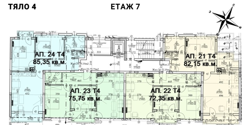 Продава  3-стаен град Варна , Център , 118 кв.м | 25485352 - изображение [12]