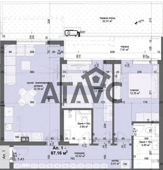 Продава 3-СТАЕН, гр. Пловдив, Кършияка, снимка 2 - Aпартаменти - 47462846