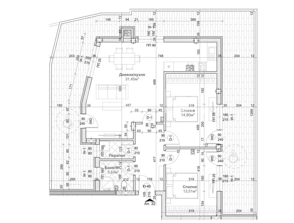 Продава 3-СТАЕН, гр. Варна, Левски 1, снимка 12 - Апартаменти - 55952913