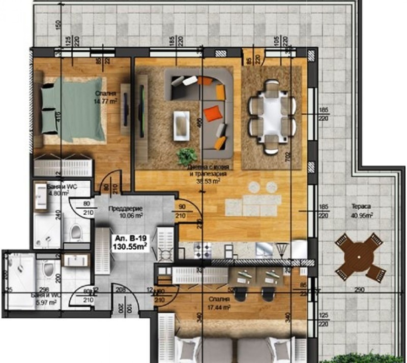 Продава 3-СТАЕН, гр. Пловдив, Христо Смирненски, снимка 2 - Апартаменти - 53154306
