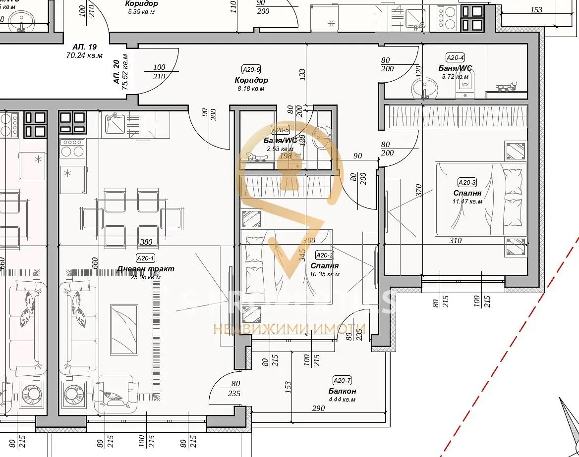 Продава 3-СТАЕН, гр. Варна, м-т Пчелина, снимка 5 - Апартаменти - 54970429
