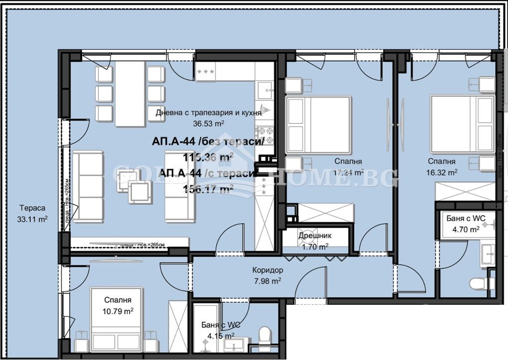 Продава 4-СТАЕН, гр. Пловдив, Христо Смирненски, снимка 2 - Апартаменти - 54861845