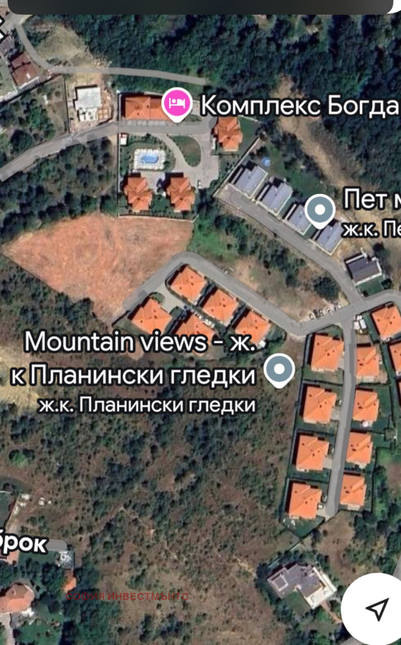 Продава ПАРЦЕЛ в град София, с. Бистрица - 3000 кв.м / 750 000 € » 1 466 872.50 лв., СОФИЯ ИНВЕСТМЪНТС