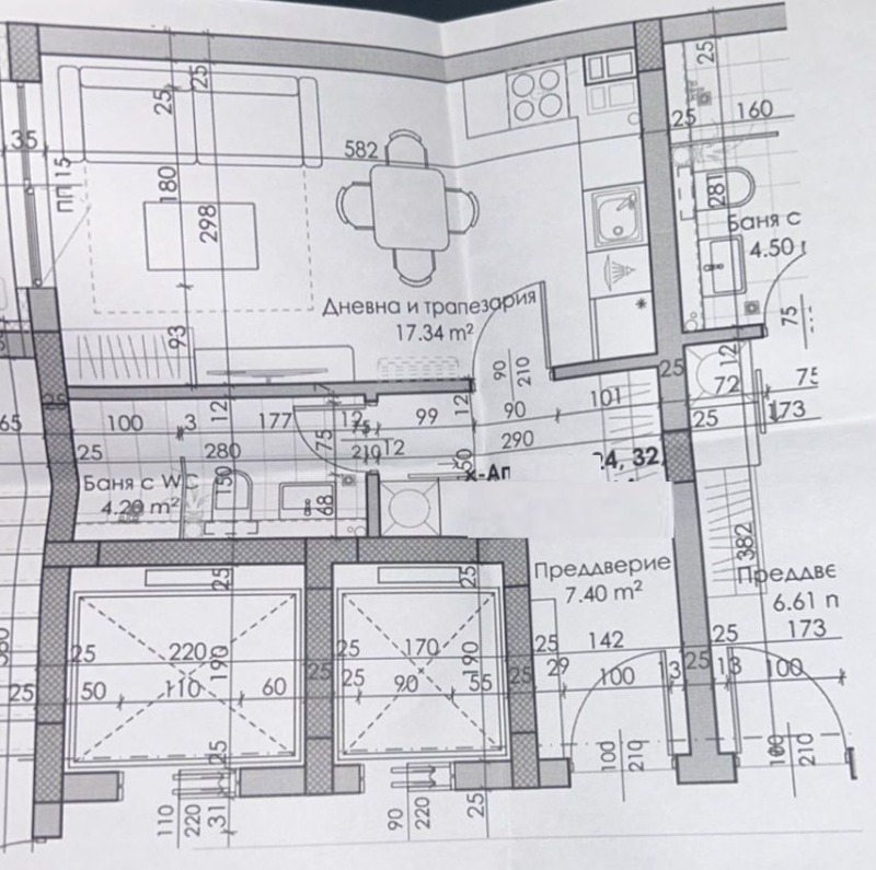 Продава  1-стаен град Пловдив , Кючук Париж , 43 кв.м | 23200401
