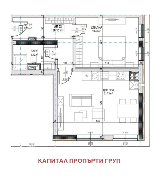 Продава 2-СТАЕН, гр. София, Витоша, снимка 12 - Апартаменти - 54562363