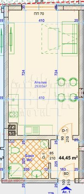 Продава 1-СТАЕН | Imot.bg — изображение 2