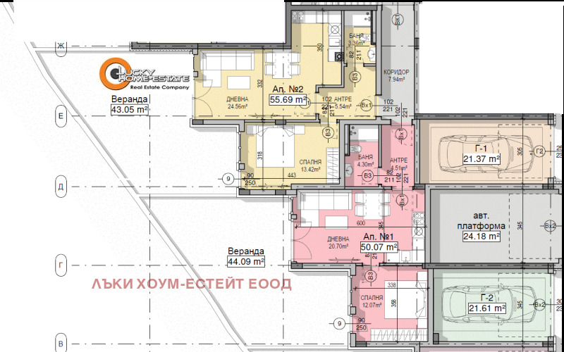 Продается  1 спальня София , Кръстова вада , 59 кв.м | 62624713 - изображение [2]