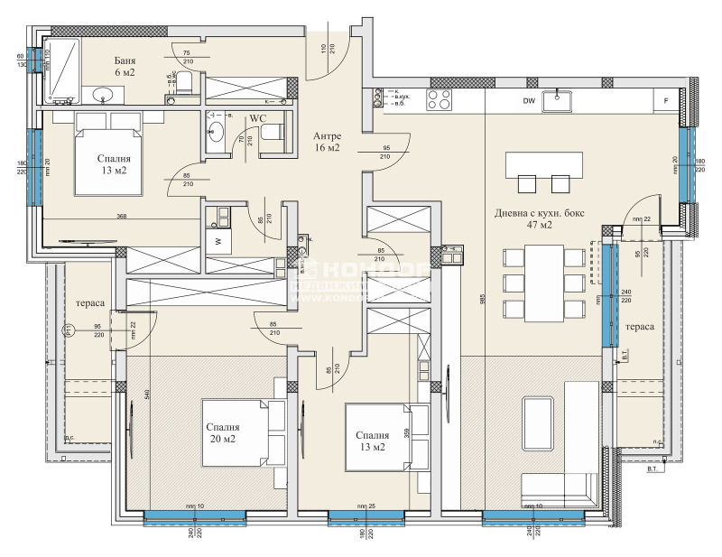 Продава МНОГОСТАЕН, гр. Пловдив, Остромила, снимка 4 - Апартаменти - 52664078