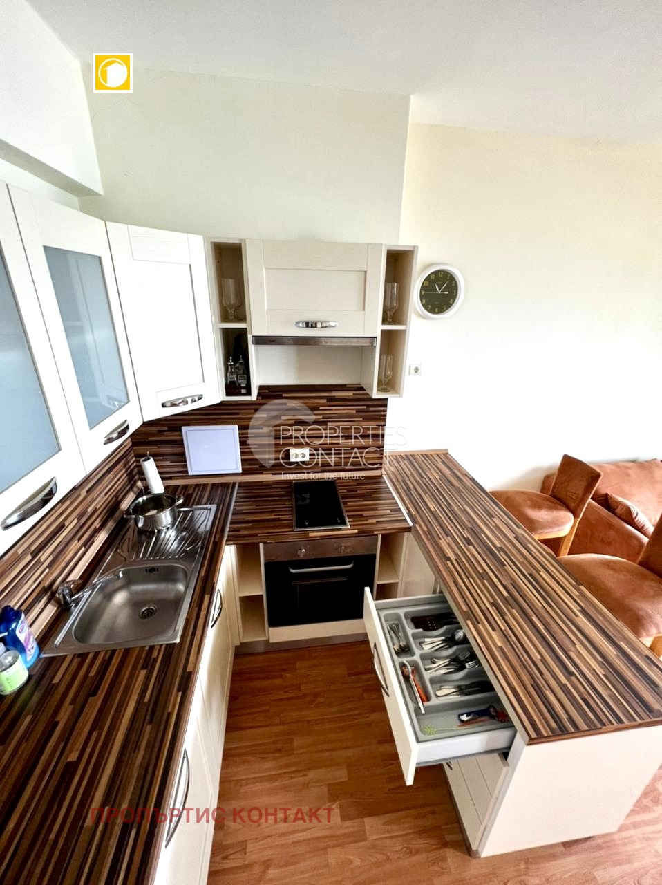 Продава 1-СТАЕН, гр. Свети Влас, област Бургас, снимка 15 - Апартаменти - 55965054