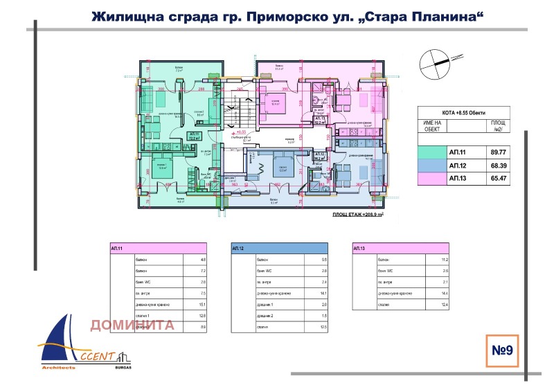 Продава 2-СТАЕН, гр. Приморско, област Бургас, снимка 7 - Aпартаменти - 48947329