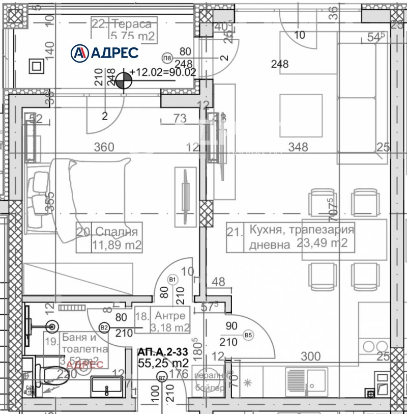 Продава 2-СТАЕН, гр. Варна, к.к. Слънчев ден, снимка 2 - Апартаменти - 53280464