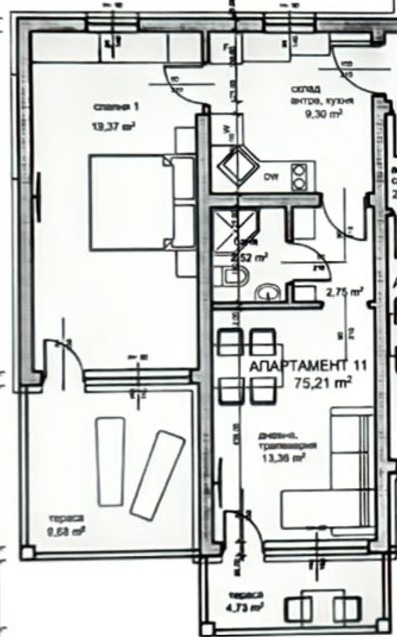 Продава 2-СТАЕН, гр. Балчик, област Добрич, снимка 5 - Апартаменти - 55748412