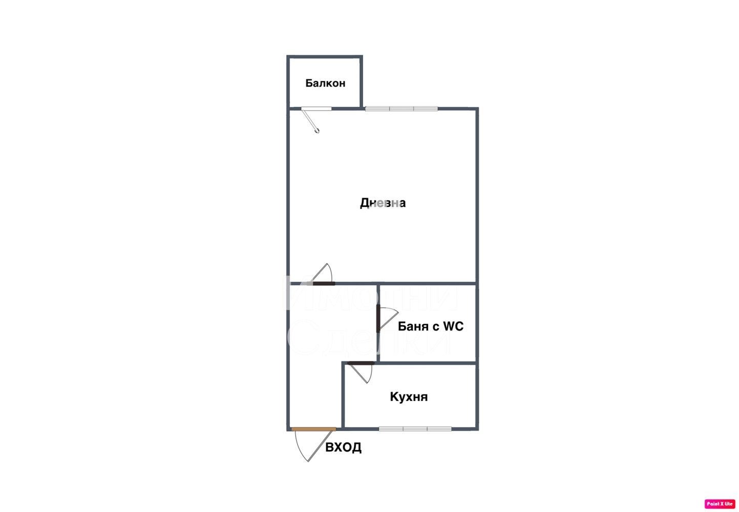Продава 1-СТАЕН, гр. София, Захарна фабрика, снимка 10 - Апартаменти - 53794633