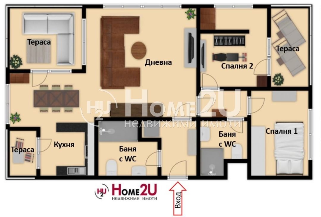 Продава 3-СТАЕН, гр. Несебър, област Бургас, снимка 14 - Апартаменти - 55012910