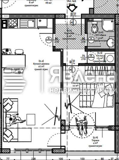 Продава 2-СТАЕН, гр. Варна, Аспарухово, снимка 2 - Апартаменти - 53102392