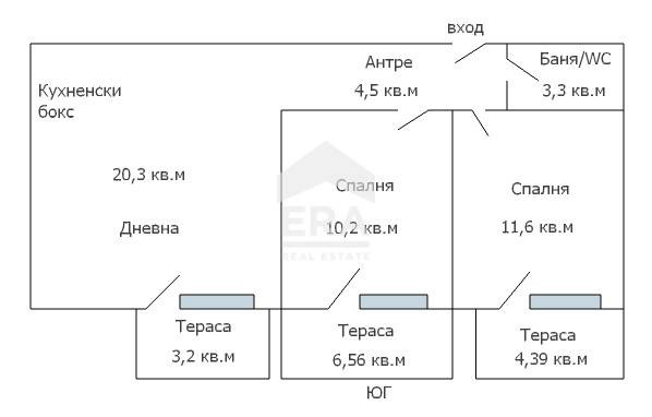 Til salg  2 soveværelser Varna , Tsentar , 87 kvm | 93175022 - billede [14]