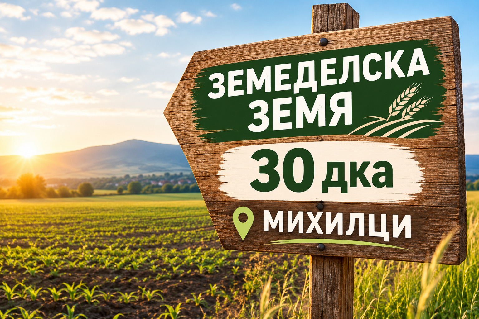 Продава ЗЕМЕДЕЛСКА ЗЕМЯ, с. Михилци, област Пловдив