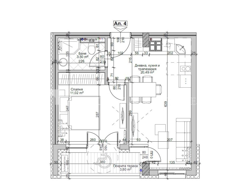 Продава 2-СТАЕН, гр. София, Люлин 8, снимка 4 - Апартаменти - 53271262