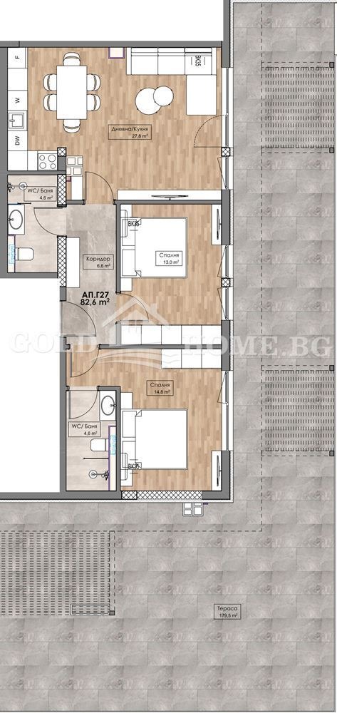 Продава 3-СТАЕН, гр. Пловдив, Кършияка, снимка 3 - Апартаменти - 52562364