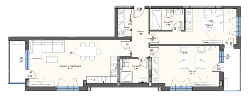 Продава 3-СТАЕН, гр. Пловдив, Тракия, снимка 3 - Апартаменти - 52660714