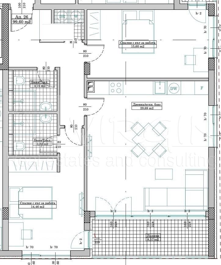 Продава 3-СТАЕН, гр. Варна, Кайсиева градина, снимка 4 - Апартаменти - 54040561