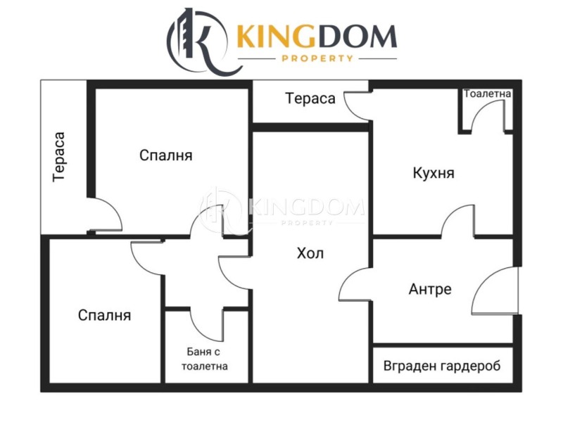 На продаж  2 спальні София , Слатина , 87 кв.м | 44635525 - зображення [16]