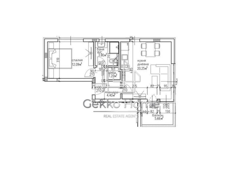 Продава 2-СТАЕН, с. Шкорпиловци, област Варна, снимка 2 - Aпартаменти - 47489839