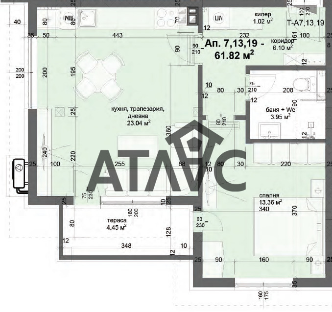 Na prodej  1 ložnice Plovdiv , Karšijaka , 71 m2 | 20424903 - obraz [2]