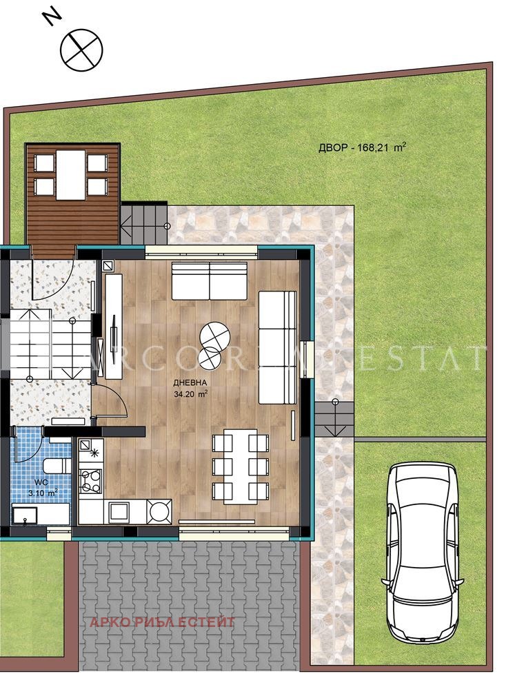 Продава КЪЩА, гр. София, Горна баня, снимка 5 - Къщи - 54776562