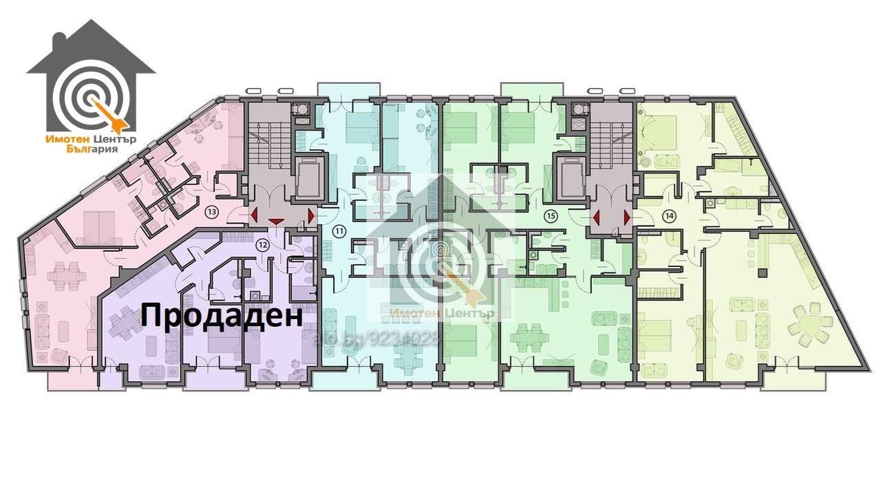 Продава 4-СТАЕН, гр. София, Манастирски ливади, снимка 13 - Апартаменти - 54146670