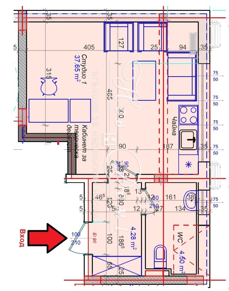 Продава  1-стаен град София , Горна баня , 45 кв.м | 81223601 - изображение [5]