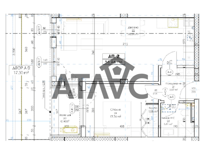 Продава  2-стаен, град Пловдив, Беломорски • 88 240 EUR • ID 10842041 — holmes.bg - [1] 
