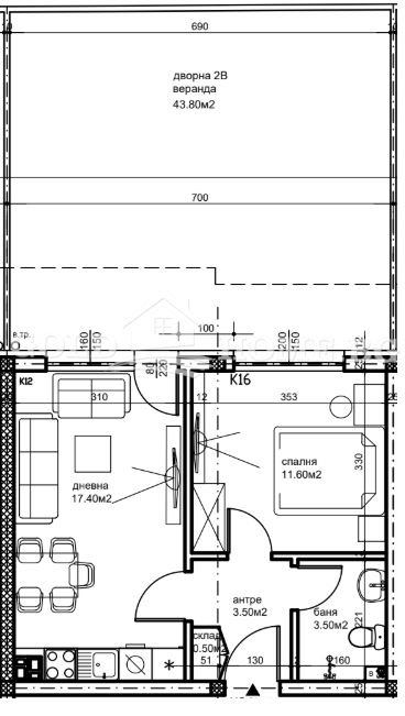Zu verkaufen  1 Schlafzimmer Plowdiw , Belomorski , 67 qm | 89252551 - Bild [7]