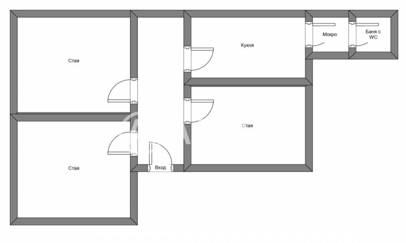 Na sprzedaż  2 sypialnie Sofia , Centar , 101 mkw | 87027598 - obraz [4]