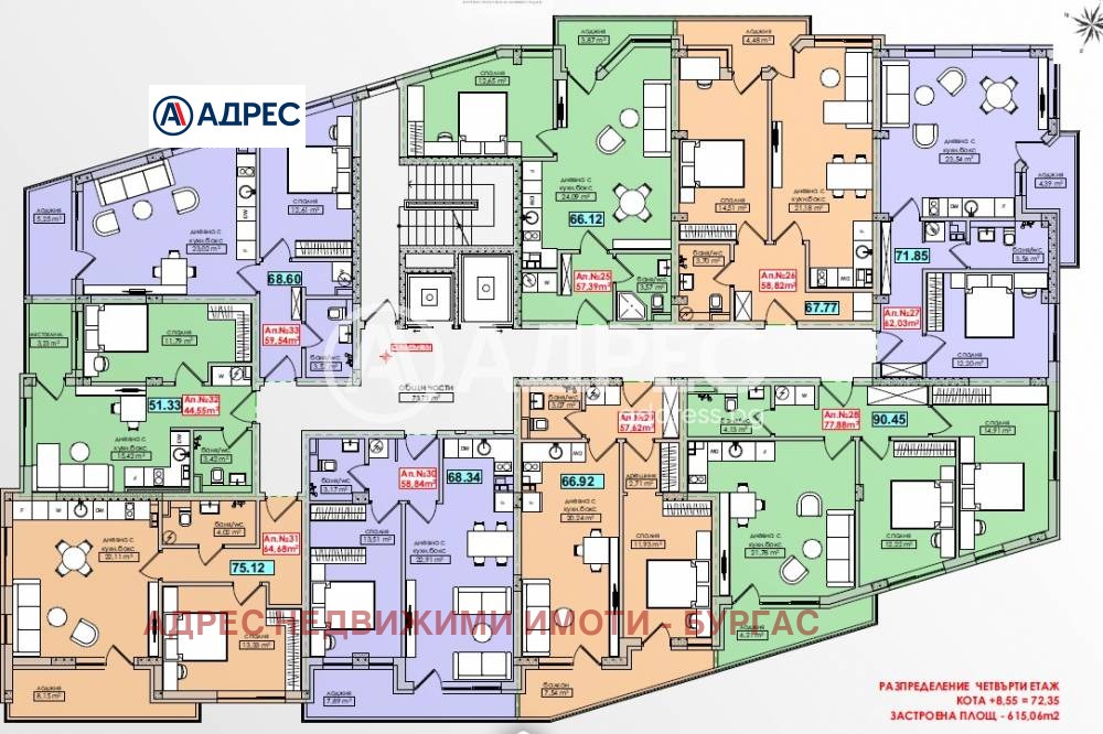 Продава 2-СТАЕН, гр. Бургас, област Бургас, снимка 8 - Апартаменти - 54029675