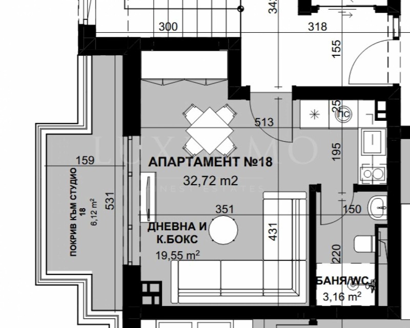 Продава  1-стаен област Бургас , гр. Царево , 32 кв.м | 59544700 - изображение [2]
