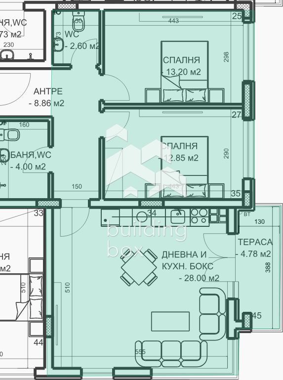 Продава  3-стаен град Пловдив , Младежки Хълм , 98 кв.м | 92102225
