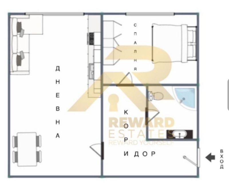 Продава 2-СТАЕН, гр. София, Люлин 1, снимка 14 - Апартаменти - 52736169