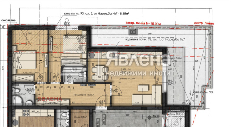 Продава 3-СТАЕН, гр. София, Студентски град, снимка 2 - Апартаменти - 53528063