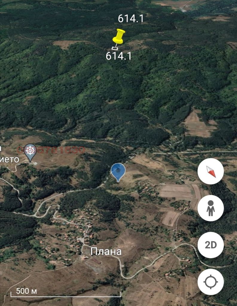 Продава ПАРЦЕЛ, гр. София, с. Плана, снимка 5 - Парцели - 52786046