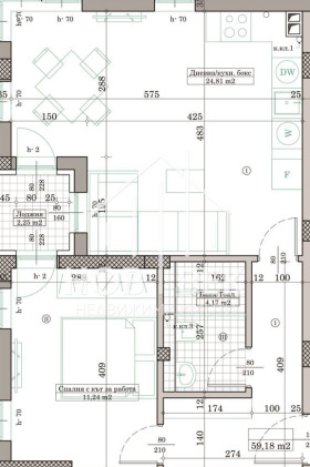 1 Schlafzimmer Kajsiewa gradina, Warna 3