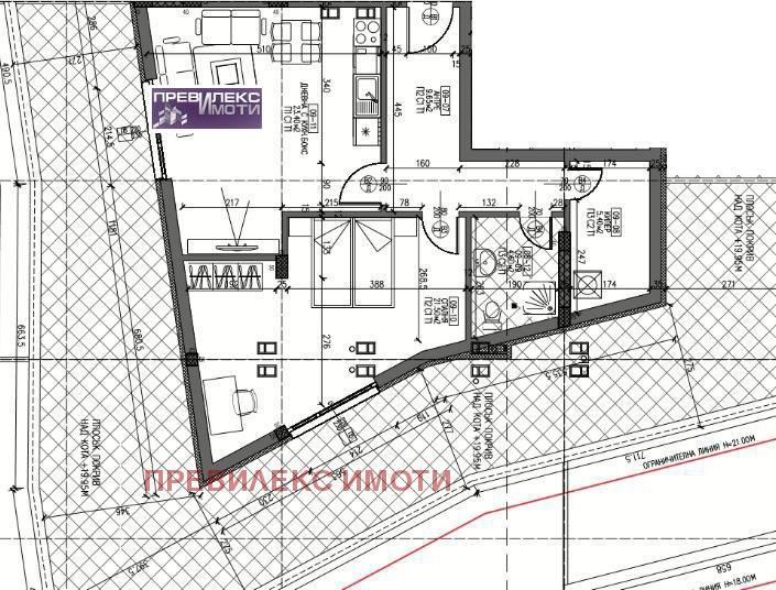 À venda  1 quarto Plovdiv , Hristo Smirnenski , 102 m² | 74914762 - imagem [12]